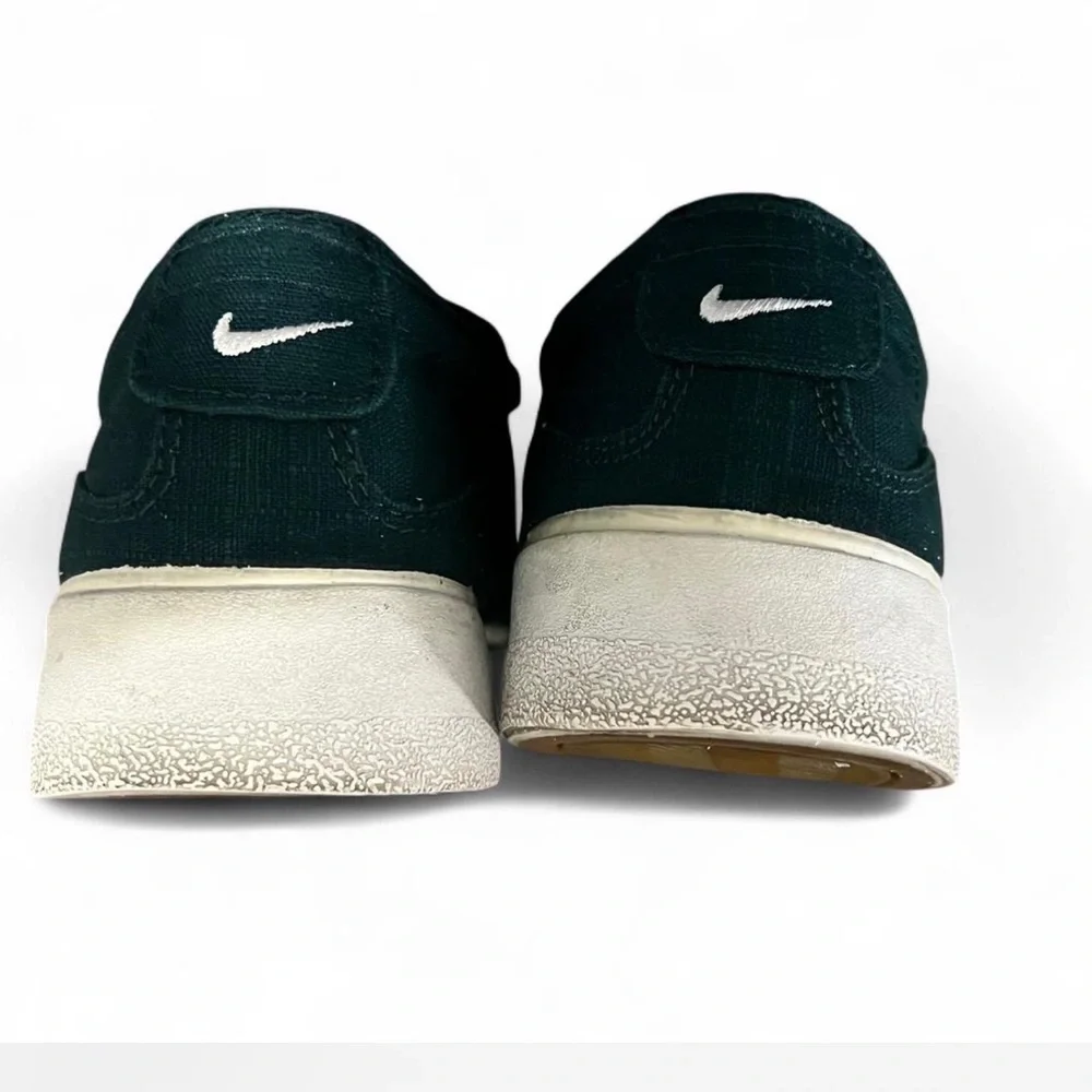 1996 Nike GTS Dark Green Canvas Sneakers with White Laces